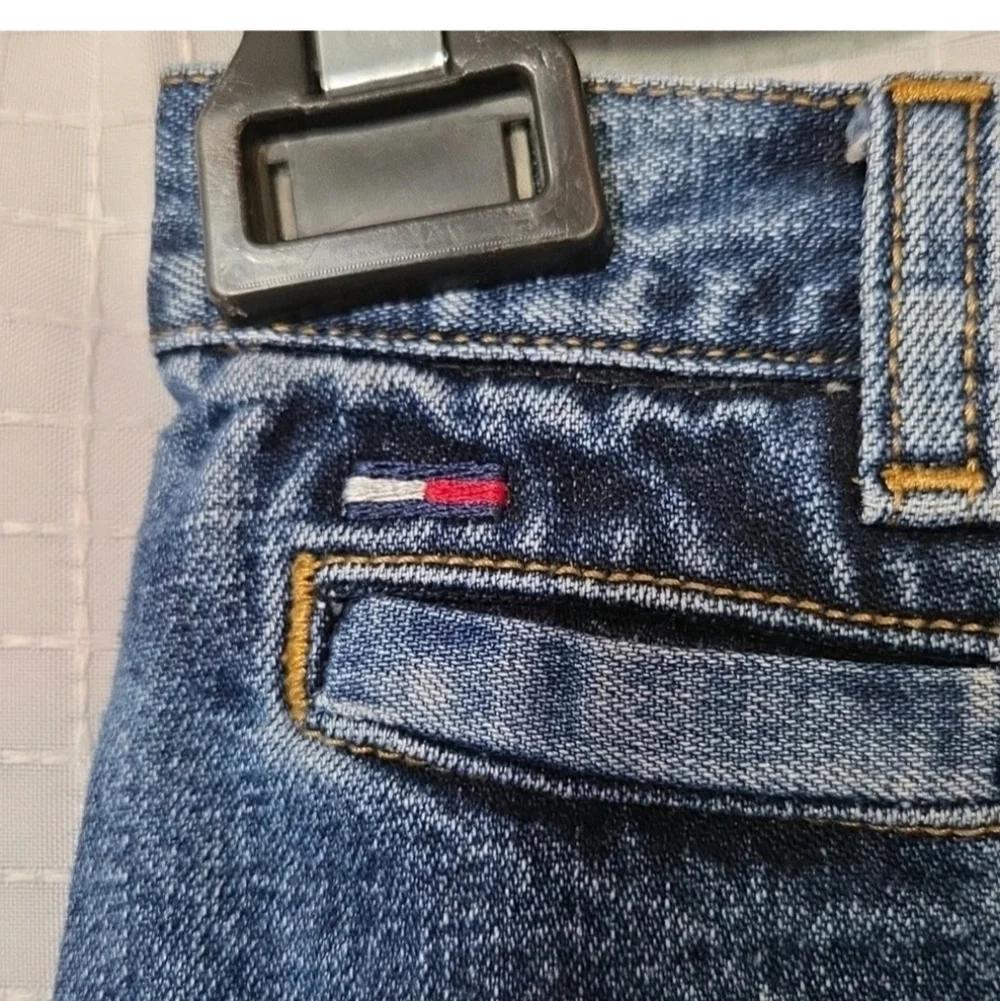 Tommy Hilfiger Girls Jean Skirt Vintage Y2K Size 10-12